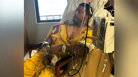 Texas oil field worker recovering after 50-foot pipe impaled him